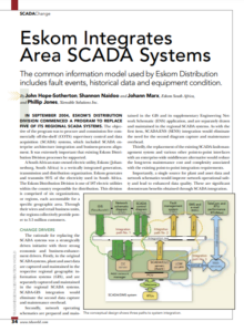 Integration of Area SCADA Systems