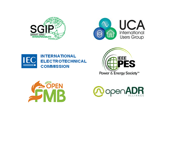 logos for sgip uca iec ieee openfmb openadr